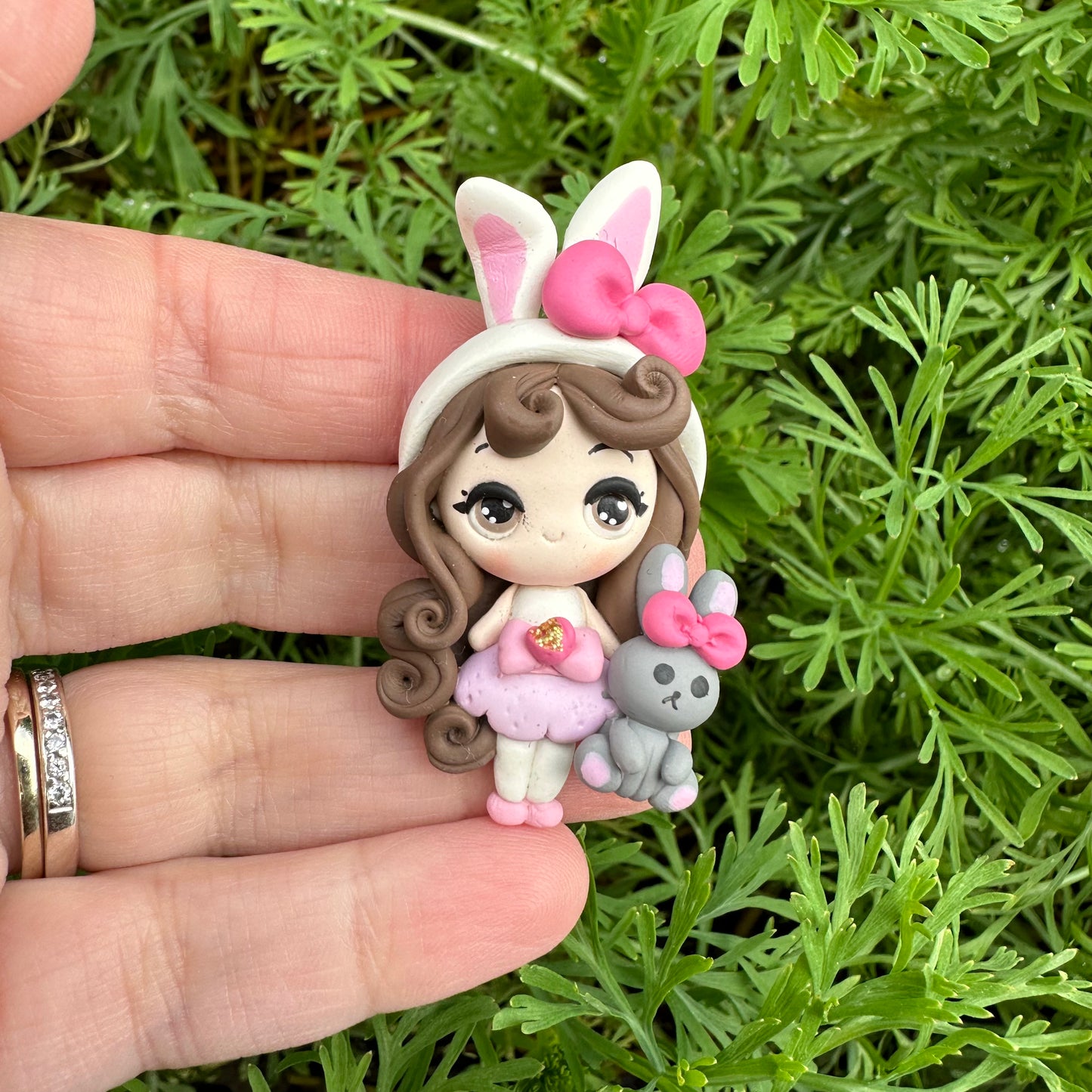 Custom Easter Clay Bow