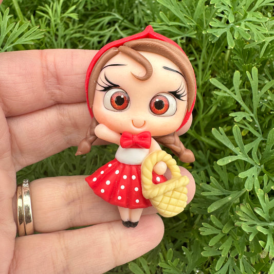 Custom Character Girl Clay Bow