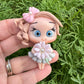 Custom Girl Clay Bow