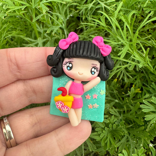 Custom Girl Clay Bow