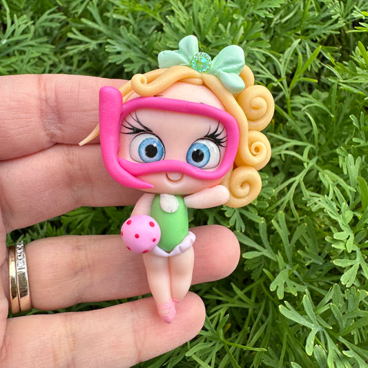 Custom Girl Clay Bow