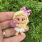 Custom Girl Clay Bow