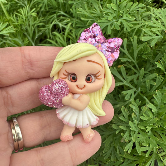 Custom Girl Clay Bow