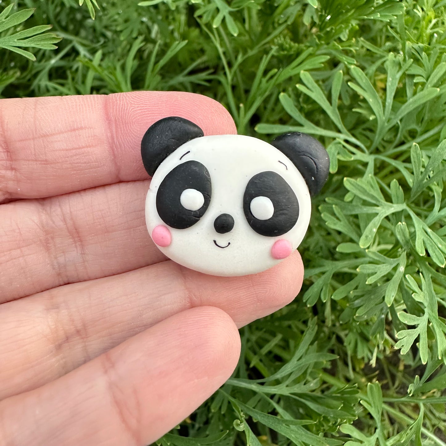 Custom Panda Clay Bow