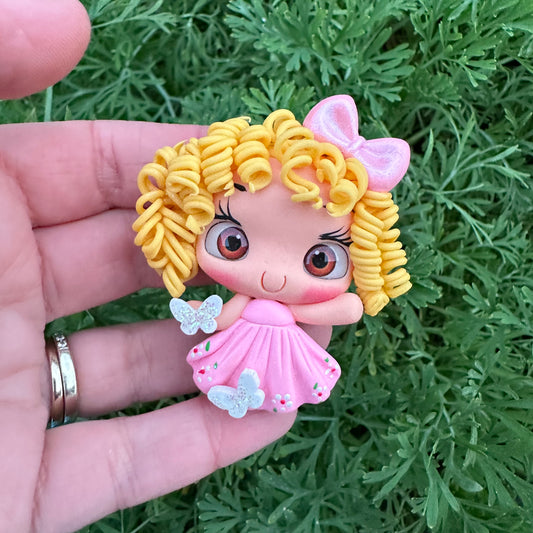 Custom Girl Clay Bow