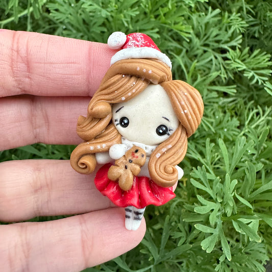 Custom Christmas Clay Bow