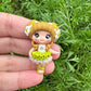 Custom Floral Ballerina Clay Bow