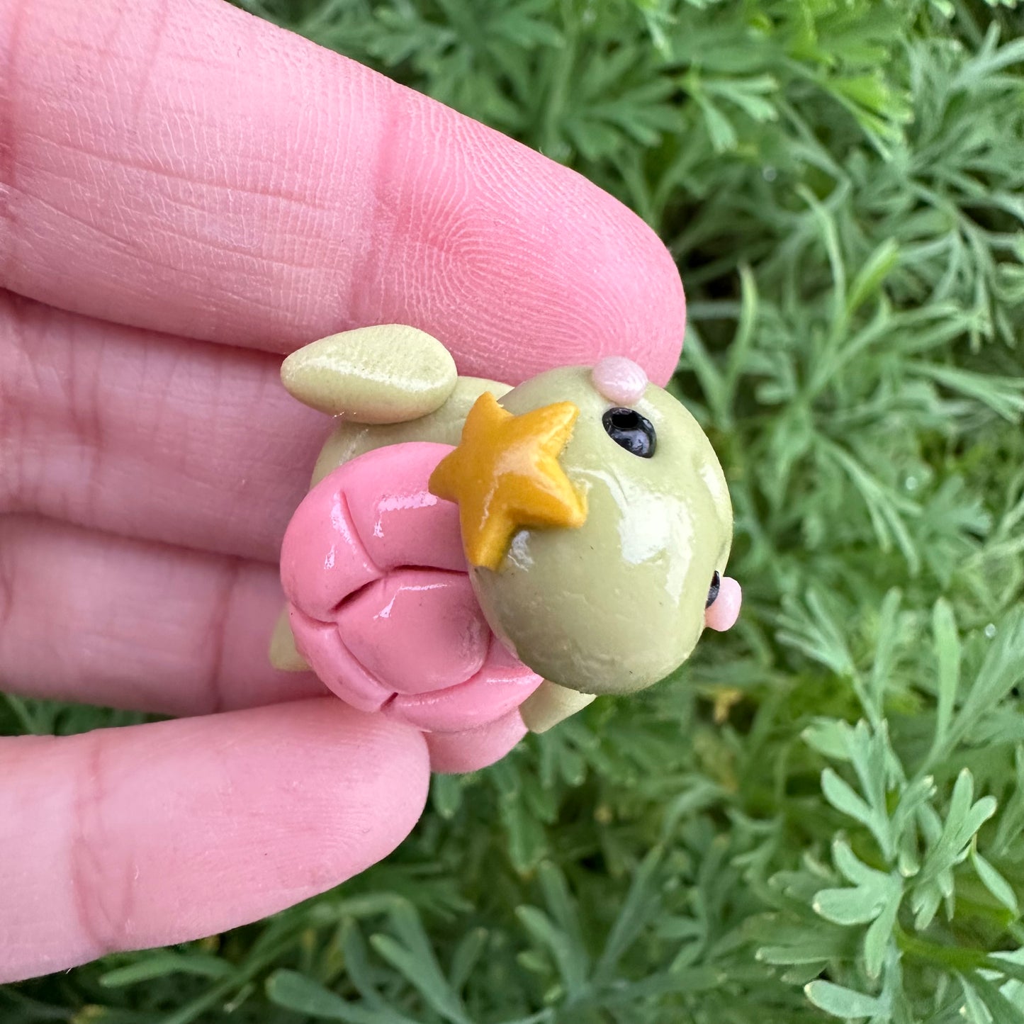 Custom Turtle Clay Bow