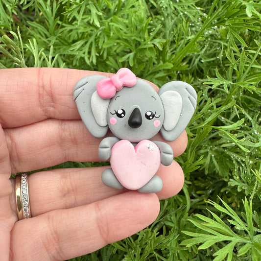 Custom Koala Clay Bow