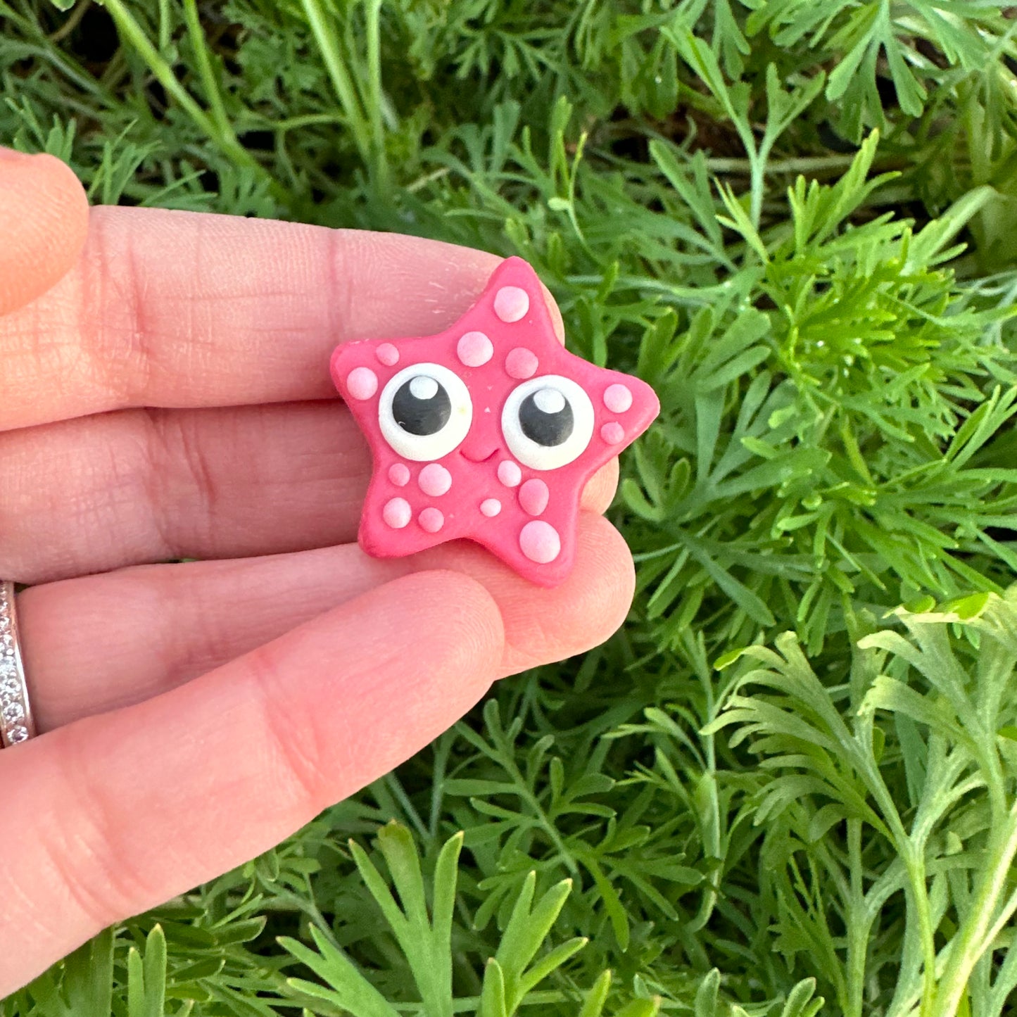 Custom Starfish Clay Bow
