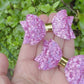 Baby Dolly Glitter Bows// Lilac Holographic