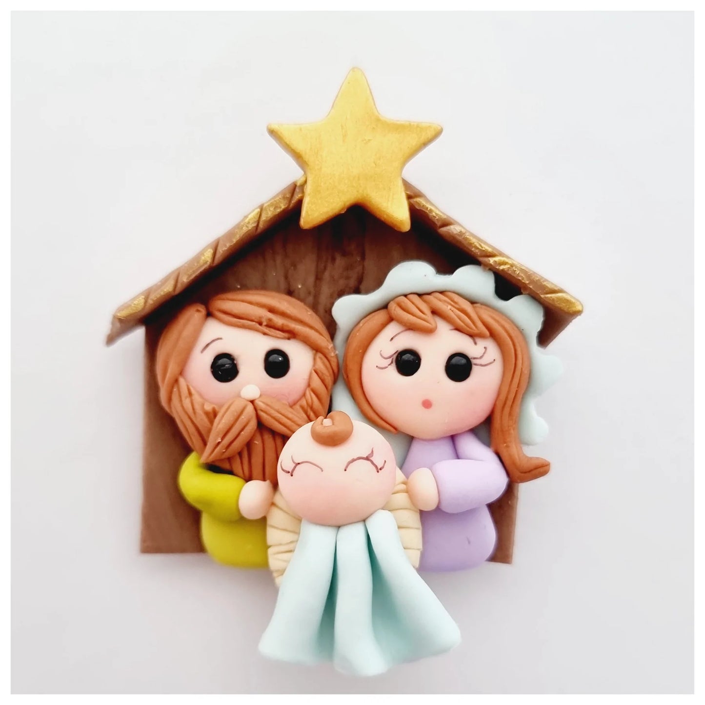 Nativity Scene Custom Clay bow