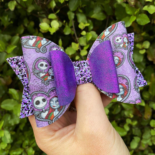 Jack & Sally Large Dolly bow