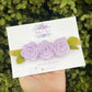 Felt Bloom Trio (Lavender Kiss)
