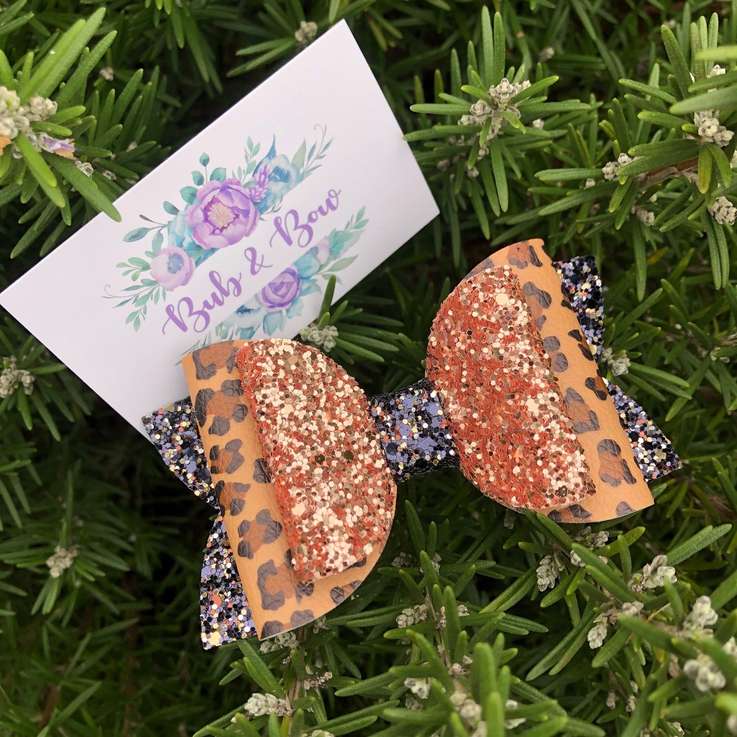 Leopard Big Beauty Bow