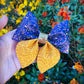 Mustard Foliage Large Sailor bow