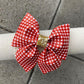 Large Sailor bow (Rusty Plaid)