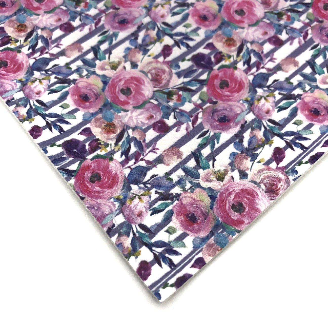 Striped Bouquets Mini Beauty Bow
