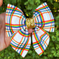 Rainbow Large Sailor bow