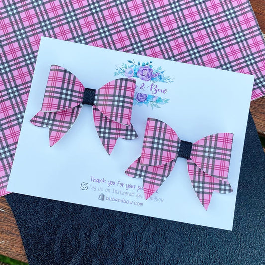 Pink Checkered Franchi Piggys