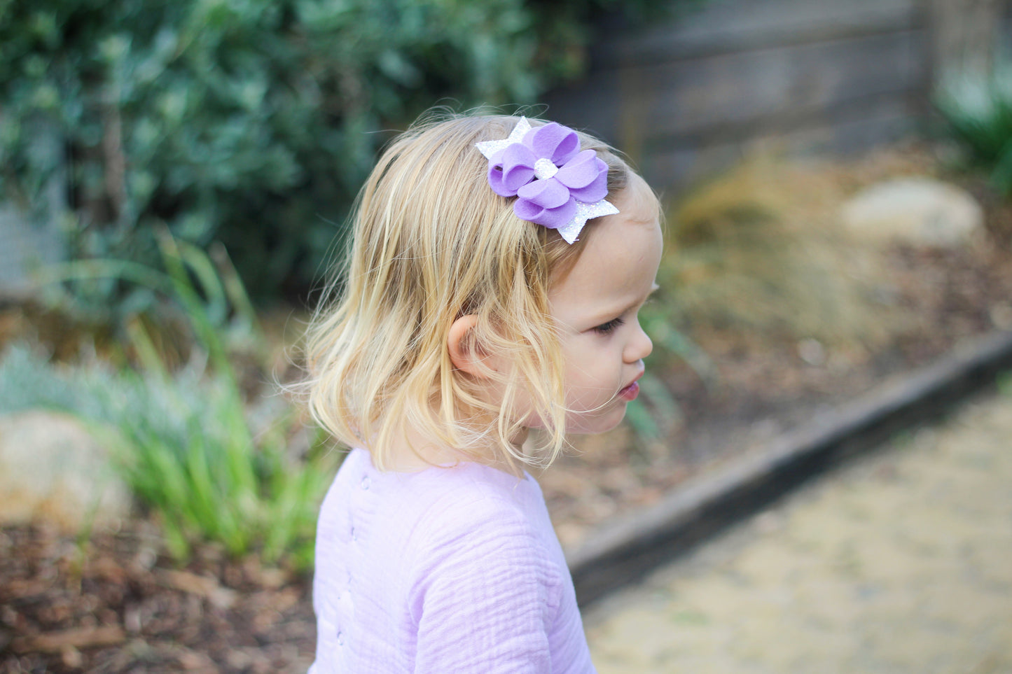 Posey Bow (Lilac)