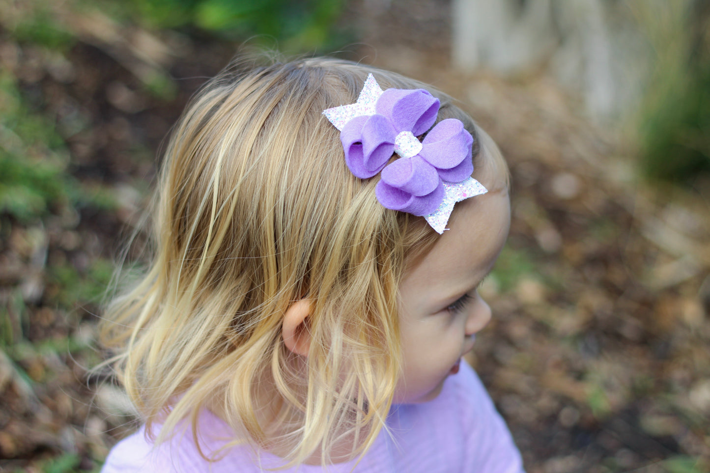 Posey Bow (Lilac)