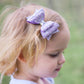 Diamond Dazzle ‘Dolly’ Bow (Purple)