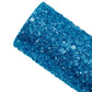 Cerulean Blue Diamond Dust Large Snap Clip