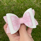 Pink Sweater Knit Imogen Bow