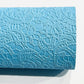 BLUE Gelato Oval Scalloped Snap Clip (5cm)