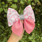 Pink Rainbow Sailor Bow