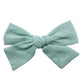 Eucalyptus Linen Bow 4"
