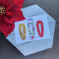 Silent Night Scalloped Snap Clip Set