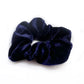 Navy Velvet Scrunchie