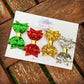 Baby Dolly Classic Christmas Bow Set