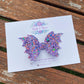 Bat Glitter Bow