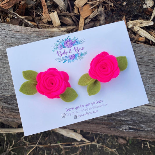 Mini Felt Bloom Piggys (Tulip)